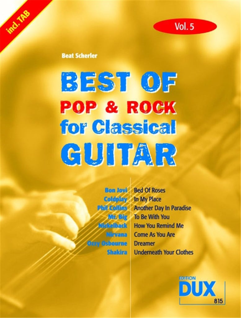Best Of Pop & Rock 05 for Classical Guitar